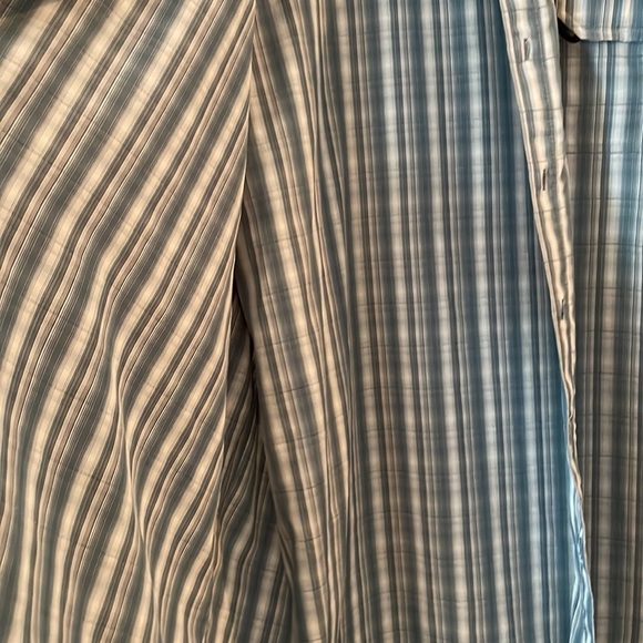 NWOT Wrangler Plaid Shirt Size 3X Short Sleeve Button Down 100%Polyester - Picture 12 of 15